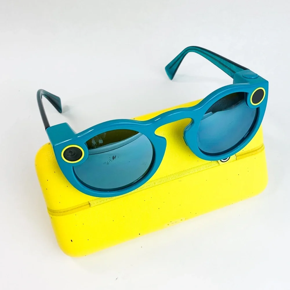 Spectacles Snapchat v1 Teal Camera Sunglasses